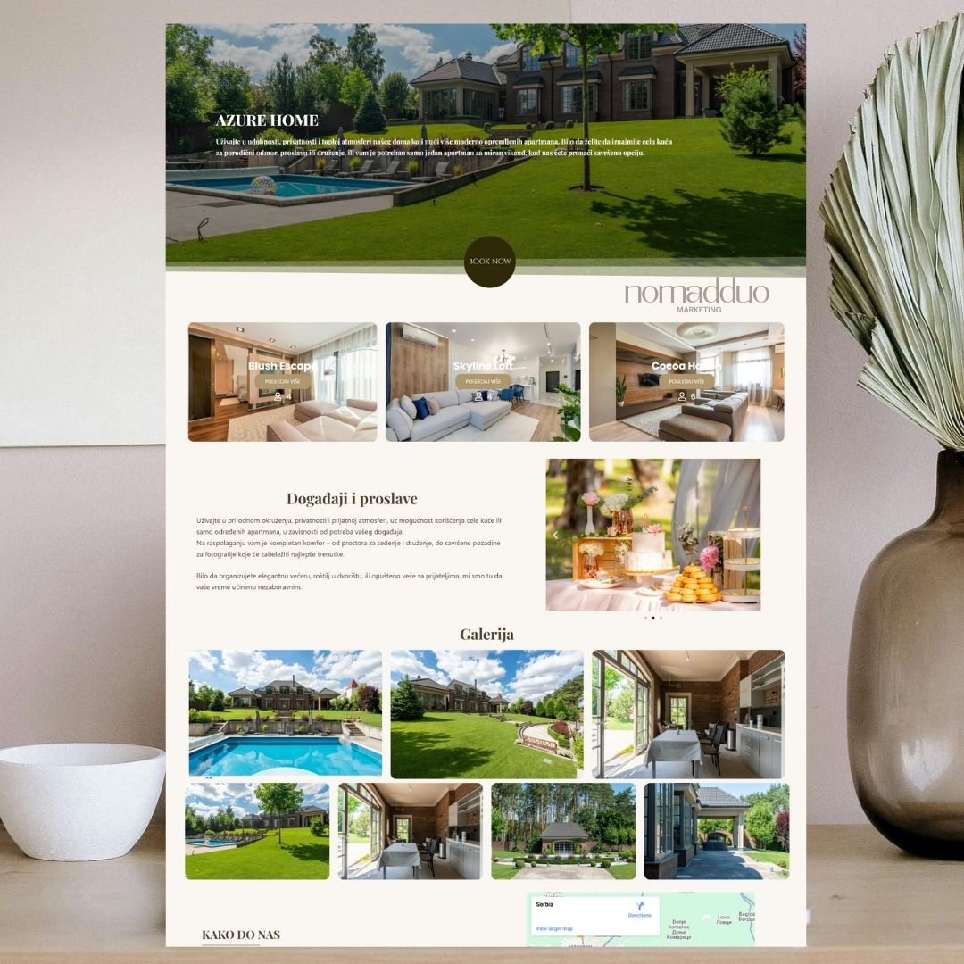 Apartment/home website